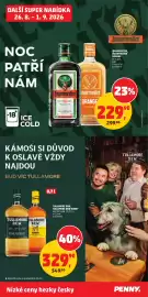 Penny Market leták týden 35 Strana 37: Tullamore Dew, Tullamore Dew Honey €329,90, Jägermeister Jägermeister Orange €229,90