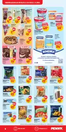 Penny Market leták týden 35 Strana 9: Pirohy mražené s masovou, brynzovou náplní €39,90, Mylord mořská štika premium €99,90