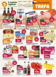 Trefa leták týden 35 Strana 1: Costa d'oro extra virgin olivový olej €149,90, Paprika kapije €49,90