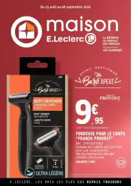 Catalogue E.Leclerc | maison page 1: The Barb'xpert Tondeuse corps €9,95