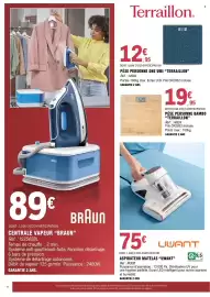 Catalogue E.Leclerc | maison page 6: UWANT Aspirateur Matelas €75,00, TerrailIon PÈSE PERSONNE BAMBO €19,95