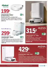 Catalogue E.Leclerc | maison page 7: MOVA Aspirateur robot 2 en 1 €315,00, IRobot Roomba €199,00