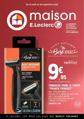 E.Leclerc | maison (valable jusqu'au 6-09)