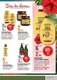 Catalogue E.Leclerc | Hypermarché page 11: Garnier - shampooing ultra doux €6,00, Garnier - apres-shampooing €3,26