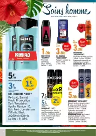 Catalogue E.Leclerc | Hypermarché page 22: L'oréal - gel douche €3,30, Axe - gel douche €5,94