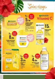 Catalogue E.Leclerc | Hypermarché page 8: Garnier - fluide perfecteur teinté €8,99, Garnier - sérum visage €15,00