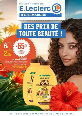E.Leclerc | Hypermarché (valable jusqu'au 6-09)