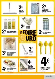 Catalogue E.Leclerc | Hypermarché page 9: Boite de rangement €4,00, Lot de 200 sacs alimentaires a glissiere 14x20cm €2,00
