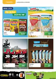 Tamda Foods leták týden 35 Strana 24: Jim jerky €46,90, Nestlé cereálie €109,00