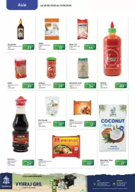 Tamda Foods leták týden 35 Strana 46: Chilica chilli-česneková pasta €39,90, DH Foods Směs koření na thajský Hotpot €10,50