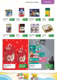 Tamda Foods leták týden 35 Strana 49: FineCat kapsičky pro kočky €8,50, Akinu stickies krůtí pamlinky pro kočky €25,50