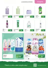 Tamda Foods leták týden 35 Strana 53: Tania Naturals šampon €26,50, Amia Active čistící pleťové mléko/tonikum €32,90