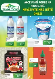 Tamda Foods leták týden 35 Strana 59: Bohemilk čerstvé mléko €22,50, Cholimex sriracha chilli omáčka €19,90