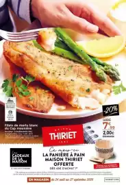 Catalogue Thiriet page 1: Filets de merlu blanc du cap meuniere €7,99
