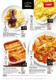 Catalogue Thiriet page 11: Cannelloni ricotta/épinards €6,50, La Cu de Ma Boudin noir €4,99