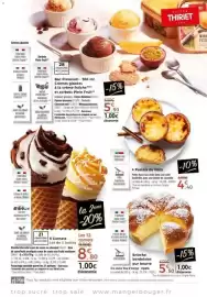 Catalogue Thiriet page 15: Brioche bordelaise pur beurre €5,50, Les 12 cornets €8,80
