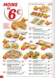 Catalogue Maximo page 10: Tartefines choucroute lardons €4,79, Mini-gratins à la sarladaise €5,99