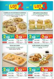 Catalogue Maximo page 21: Cité Marine Mini-gratins de choux-fleurs €5,59, Mini-croissants au beurre €2,00