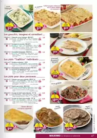 Catalogue Maximo page 47: Langue de bœuf €10,98, Lasagnes au saumon €5,99