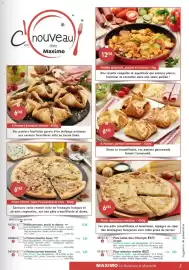 Catalogue Maximo page 5: 4 Paniers forestier bacon €6,65, Pizza reblochon morbier €6,65