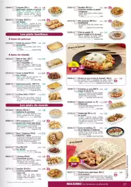 Catalogue Maximo page 51: Poulet sauce aigre douce et riz basmati €7,49, Poulet au curry et son riz basmati €7,49