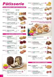 Catalogue Maximo page 56: Pêché Mignon Choux à la crème pâtissière à la vanille €7,99, Régnier Merveilleux au chocolat €7,69