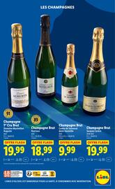Catalogue Lidl | Foire aux Vins page 32: Brut - champagne €19,99, Adam - champagne €19,99