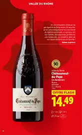 Catalogue Lidl | Foire aux Vins page 14: Adam - chateauneuf du pape €14,49
