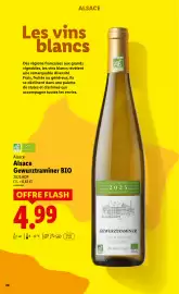 Catalogue Lidl | Foire aux Vins page 20: Palette - alsace gewurztraminer bio €4,99