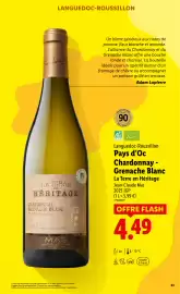 Catalogue Lidl | Foire aux Vins page 23: Adam - pays d'oc chardonnay grenache blanc €4,49