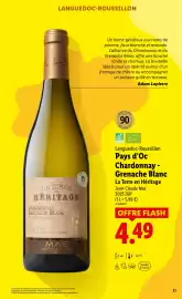Catalogue Lidl | Du 03/09 au 10/09 Foire aux Vins page 23: Adam - pays d'oc chardonnay grenache blanc €4,49