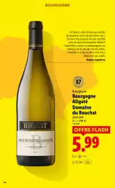 Catalogue Lidl | Foire aux Vins page 24: Bourgogne aligote €5,99