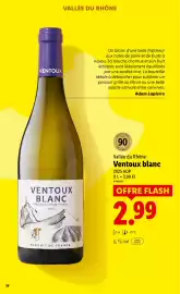 Catalogue Lidl | Du 03/09 au 10/09 Foire aux Vins page 26: Blanc €2,99
