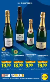 Catalogue Lidl | Foire aux Vins page 32: Brut - champagne €19,99, Adam - champagne €19,99