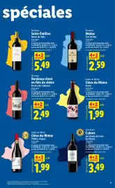 Catalogue Lidl | Du 03/09 au 10/09 Foire aux Vins page 5: Baron de salle €5,49, Chêne - bordeaux en futs de €2,49