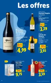 Catalogue Lidl | Foire aux Vins page 8: Côtes du rhône - beaumes de venise €4,99, Kas - valée du rhone viognier €3,29