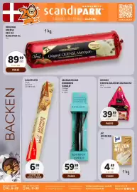 Scandinavian Park tilbudsavis Side 1: Odense Færdig Kransekagemasse €39,99, Ja! hvedemel €4,49