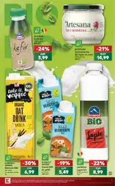 Catalog Kaufland săptămâna 35 Pagină 7: ARTESANA Smântână bio din lapte de vacă €14,99, OLYMPUS Kefir bio €3,99