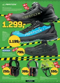 XL-BYG tilbudsavis Side 14: Airtrox fs55 sikkerhedssko €1.299,00, Ox-on bt1 hørevern €250,00