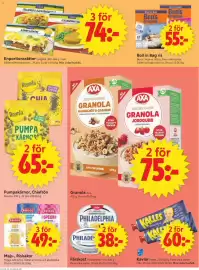 ICA Supermarket reklamblad vecka 35 Sida 10: Ben's Original Boil in Bag ris €55,00, Dafgård enportionsrätter €74,00