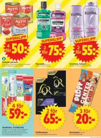 ICA Supermarket reklamblad vecka 35 Sida 11: Mutti tomater på burk €50,00, L'Oréal Elvital €55,00