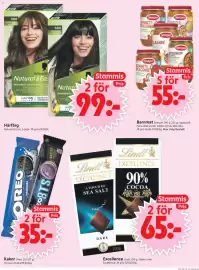 ICA Supermarket reklamblad vecka 35 Sida 3: Schwarzkopf Natural & Easy €99,00, Semper Barnmat €55,00