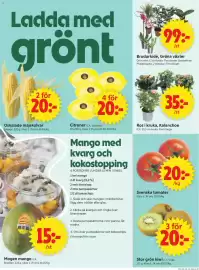ICA Supermarket reklamblad vecka 35 Sida 7: Ica ros i kruka, Kalanchoe €35,00, Tomater €20,00