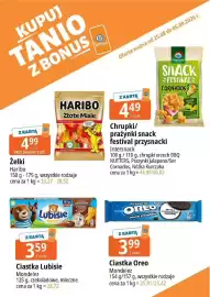 E.Leclerc gazetka Strona 17: Chrupki/prażynki snack festival Przysnacki €4,49, Żelki Haribo €4,99