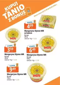 E.Leclerc gazetka Strona 3: Margaryna Słynne MR Bunge €3,59, Margaryna Słynne MR w kostce Bunge €4,09