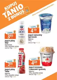 E.Leclerc gazetka Strona 7: Jogurt naturalny typ Grecki Bakoma €4,19, Jogurt pitny Skyr Krasnystaw €3,85