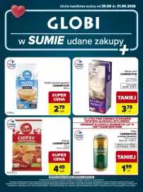 Globi gazetka tydzień 35 Strona 2: Chipsy ziemniaczane o smaku paprykowym Carrefour Classic €4,49
