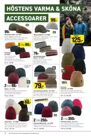 Engelsons katalog vecka 35 Sida 18: Merinoull Mössa Rib €250,00, Brydal merinoullmössa €79,00