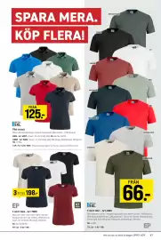Engelsons katalog vecka 35 Sida 41: Piké classic €125,00, Ep t-shirt herr €66,00