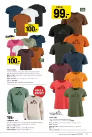 Engelsons katalog vecka 35 Sida 43: High Mountain collegetröja LOGO €199,00, High Mountain T-shirt Logo €99,00